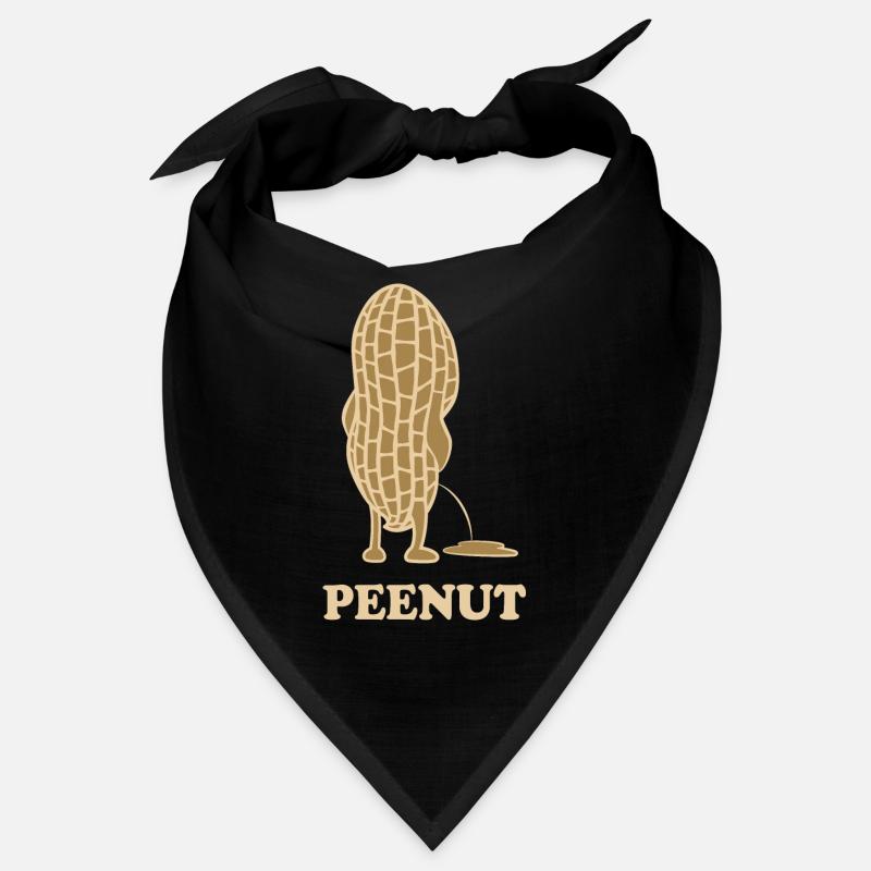 PeeNut - a peanut needs to pee, pun Bandana