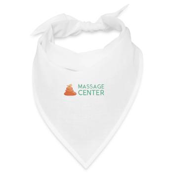 Massage Center - Bandana - Weiß - Vorne