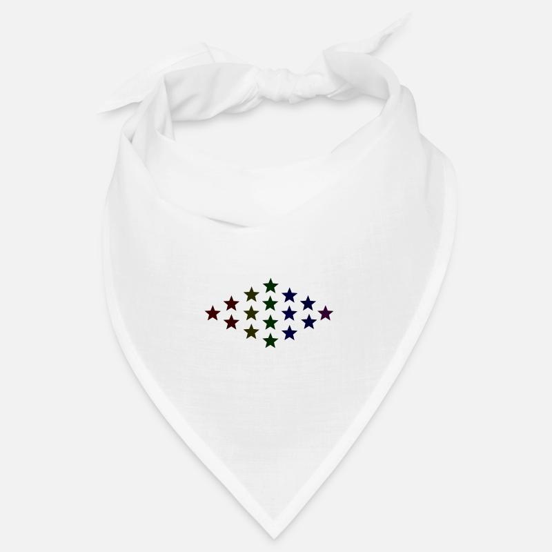 Sterne bunt Geschenkidee Bandana