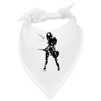 electric lady - Bandana - Weiß - Vorne