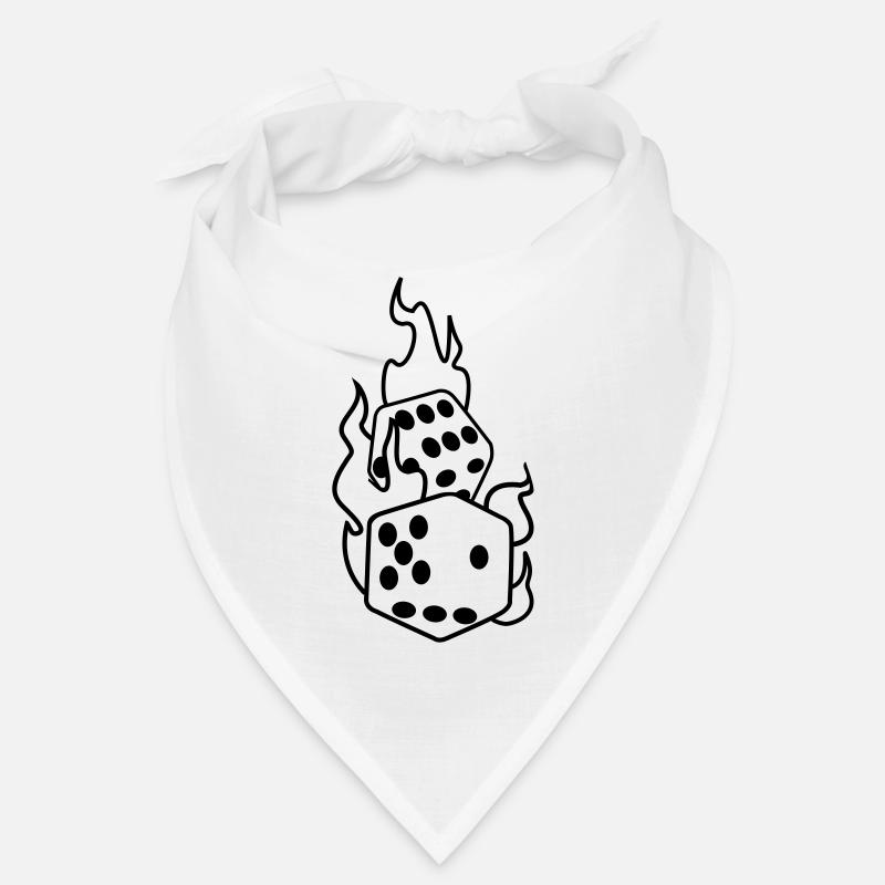 dices in flames Bandana