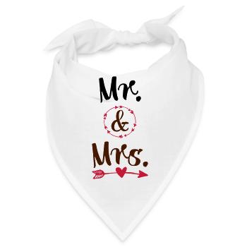 Hochzeit - Bandana - Weiß - Vorne