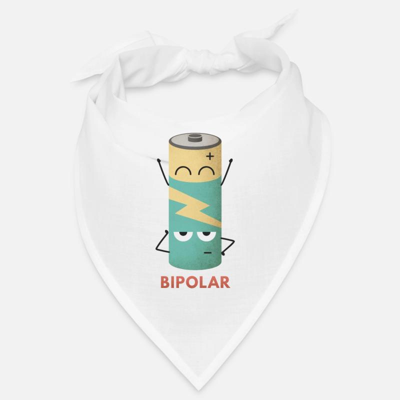 Batterie bipolaire - Bandana - blanc
