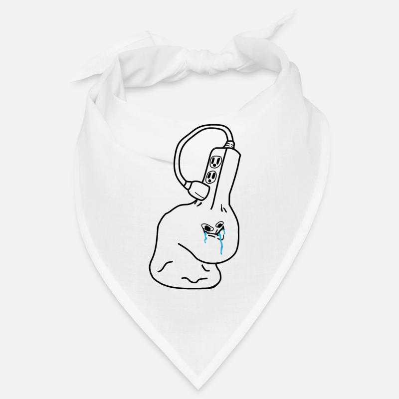 Internet Meme - Brainlet Steckdose Bandana