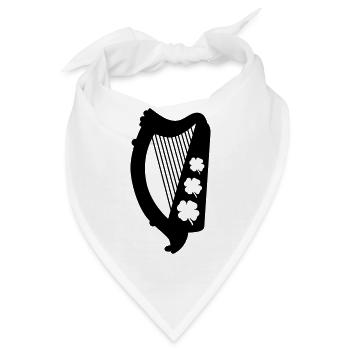 Irland - Bandana - Weiß - Vorne