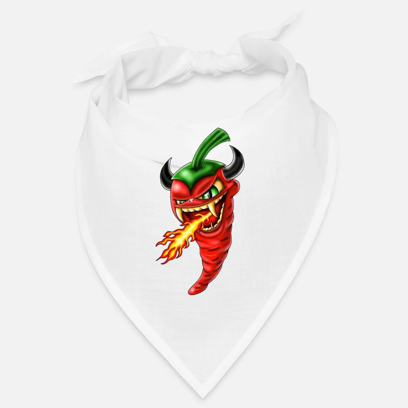 Chilli devil - Bandana - Weiß