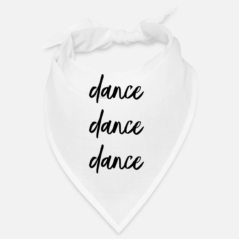 dance dance dance - Bandana - blanc