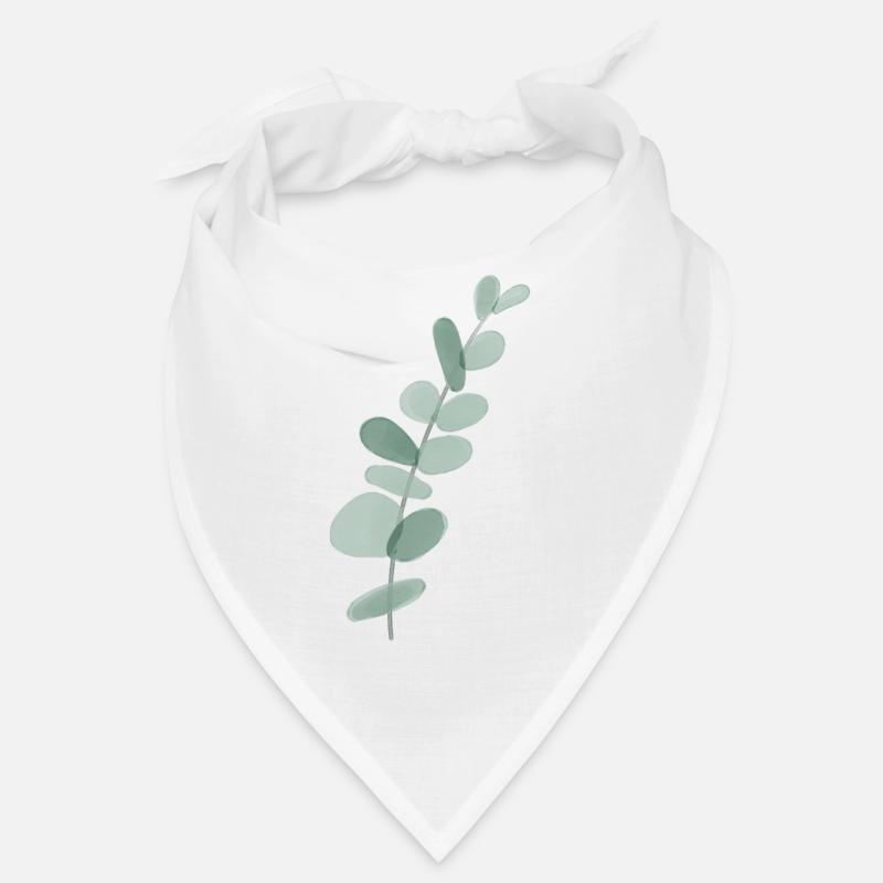 Eukalyptus - Bandana - Weiß