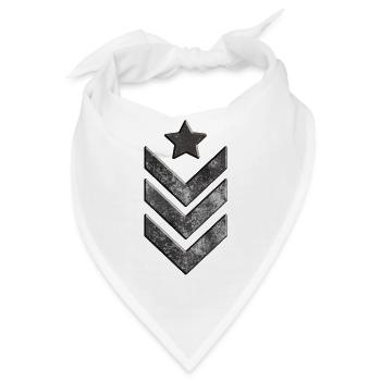 US Armee - Bandana - Weiß - Vorne