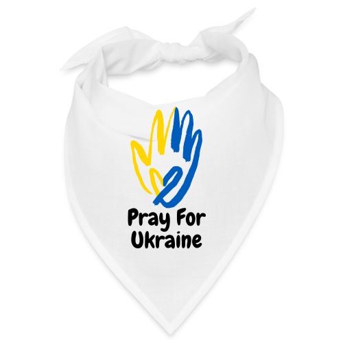 Pray For Ukraine ! Logo de solidarité ! - Bandana