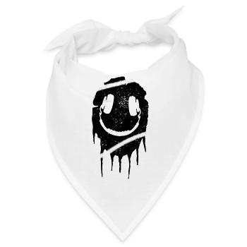Smile 303 headphone acid - Bandana - Weiß - Vorne
