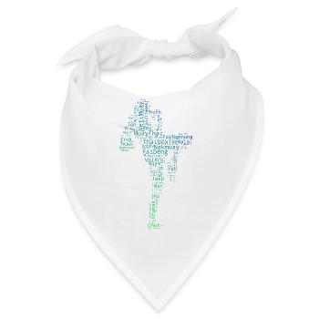 Thaiboxen Thaibox Thaiboxer Herren Muay Thai - Bandana - Weiß - Vorne