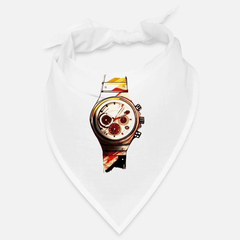 Men's Watch Automatic Movement as Chronograph Bandana