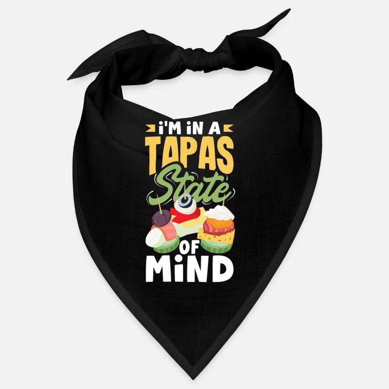 Conception de tapas pour un amateur de cuisine espagnole avec Bandana