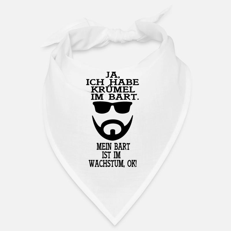 Krümel im Bart Bandana