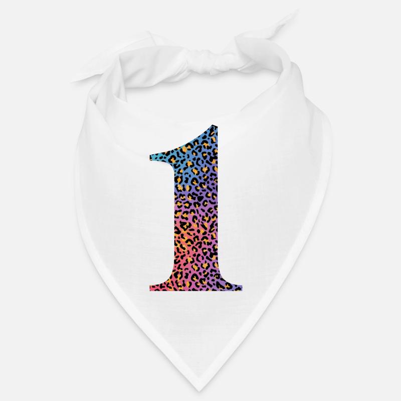 1st Birthday Leopard Bandana