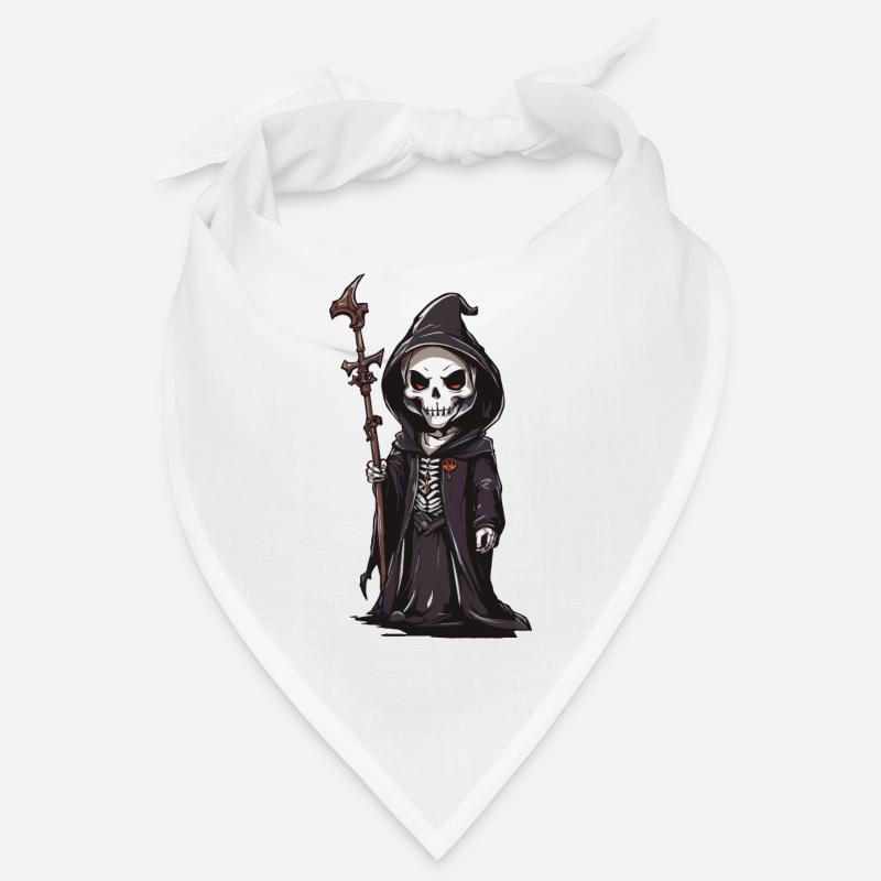 Cute Skeleton Magician Halloween Magic Bandana