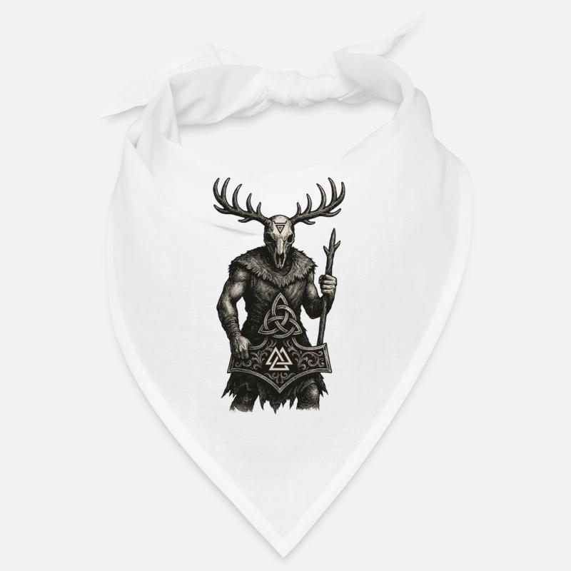 Wächter des Waldes | Valknut & Mjölnir Totem Bandana