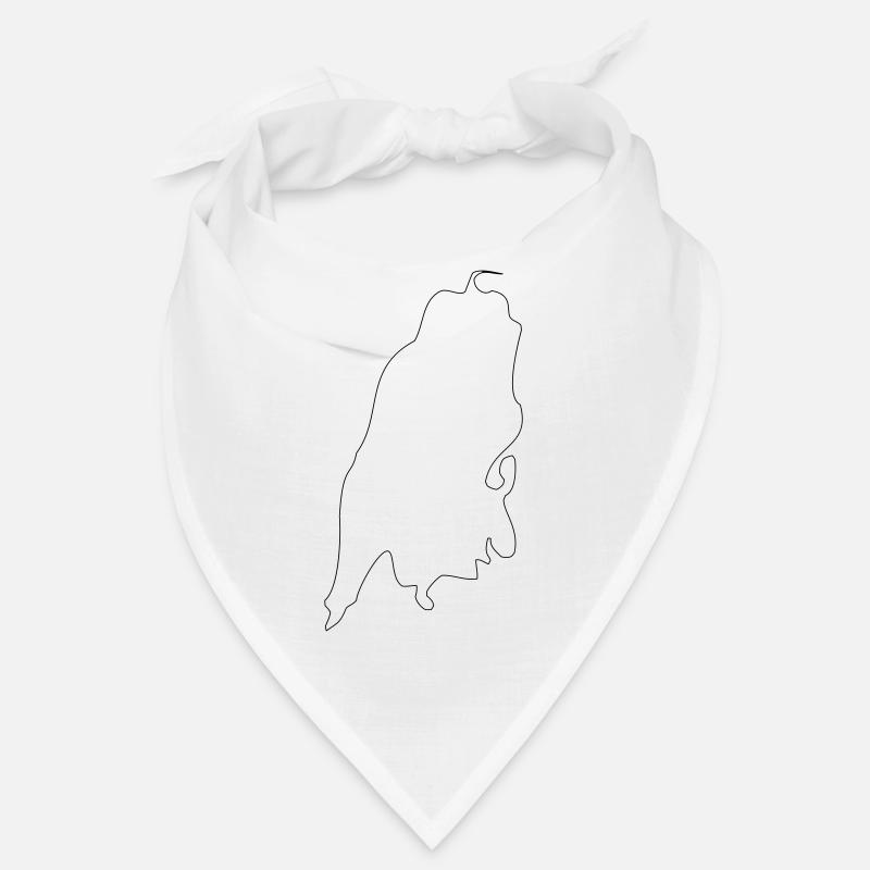 Lefkada - Bandana - blanc