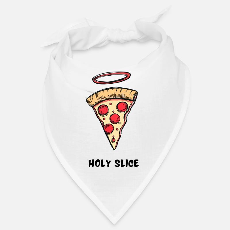 Holy Slice – Retro Comic Pizza Bandana