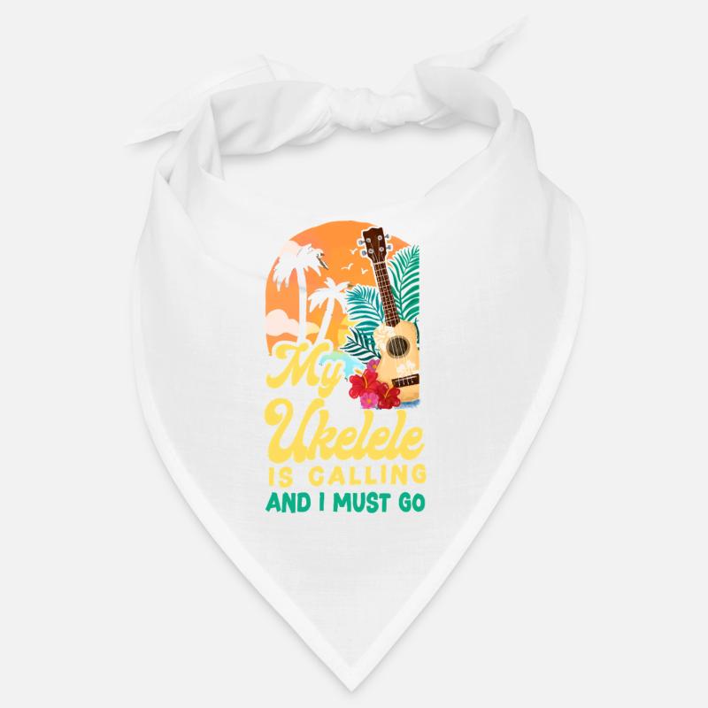 Hawaiian Ukulele Uke My Ukulele Is Bandana