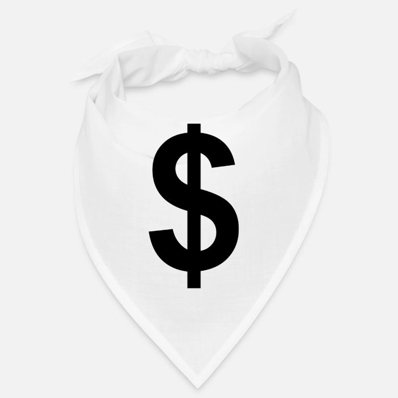 Dollarzeichen Bandana