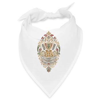 Cajun Kultur - Bandana - Weiß - Vorne