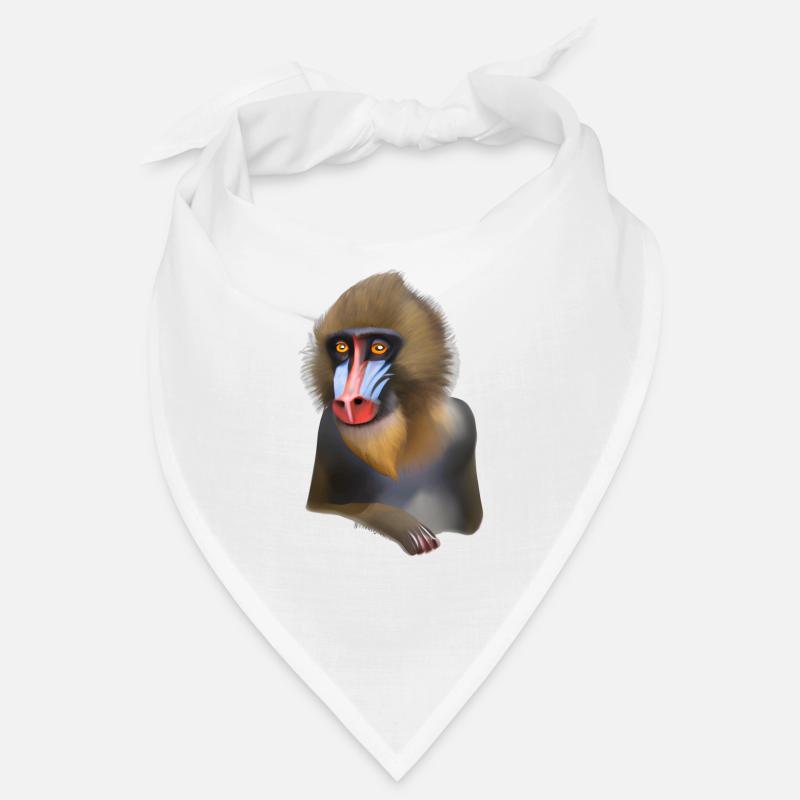 Singe Mandrill Bandana