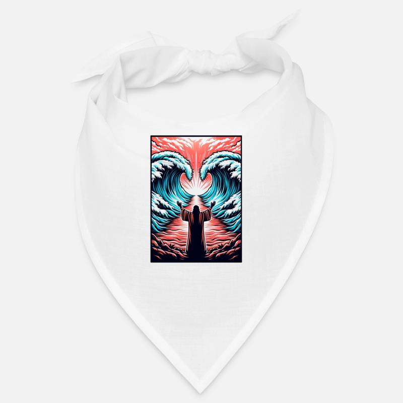 Moses teilt das Meer. Bandana