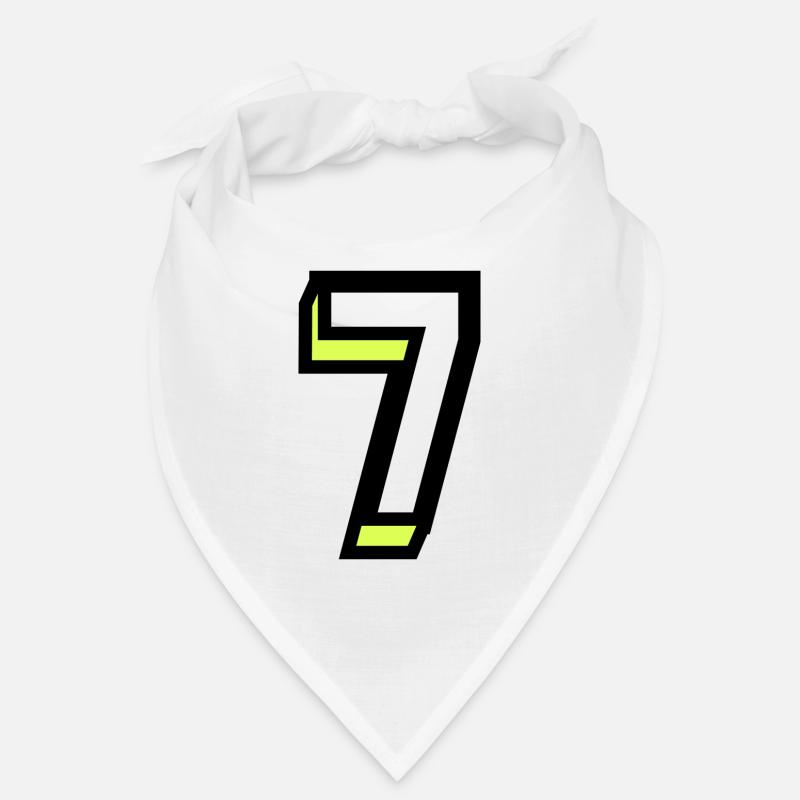 7 YEARS. 7th ANNIVERSARY. BIRTHDAY 7 YEARS. 7 Bandana