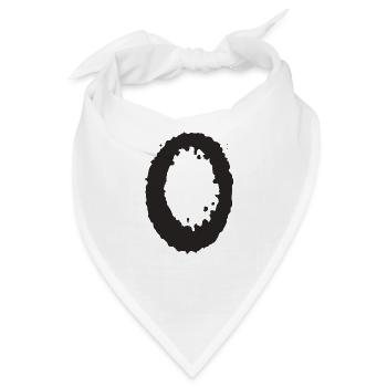O - Bandana - Weiß - Vorne