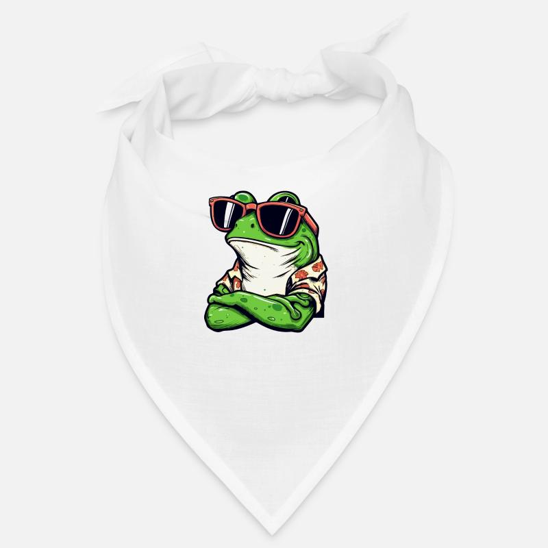 Cooler Frosch Bandana
