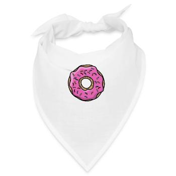 donut - Bandana - Weiß - Vorne