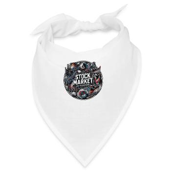 Stock Market Trading meine Passion cooles Trading - Bandana - Weiß - Vorne