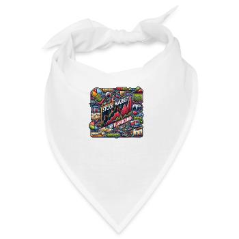 Trading meine Passion cooles Trading Design - Bandana - Weiß - Vorne