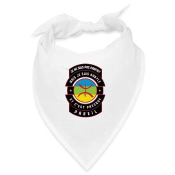 Ich bin Kabyle (männlich) - Bandana - Weiß - Vorne