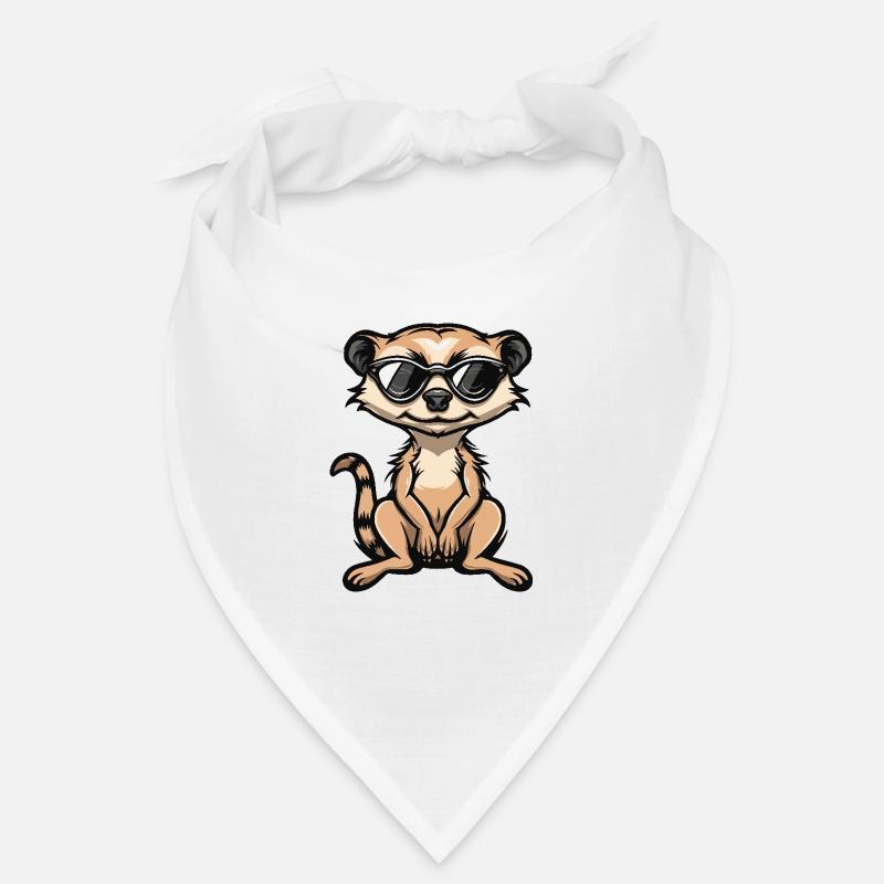 Erdmännchen Cool Comic Bandana
