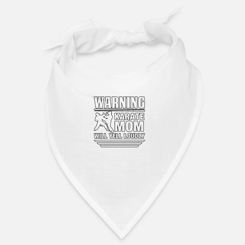 Warning Karate Mom will yell loudly Bandana