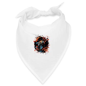 Sparta Helm Gladiator - Bandana - Weiß - Vorne
