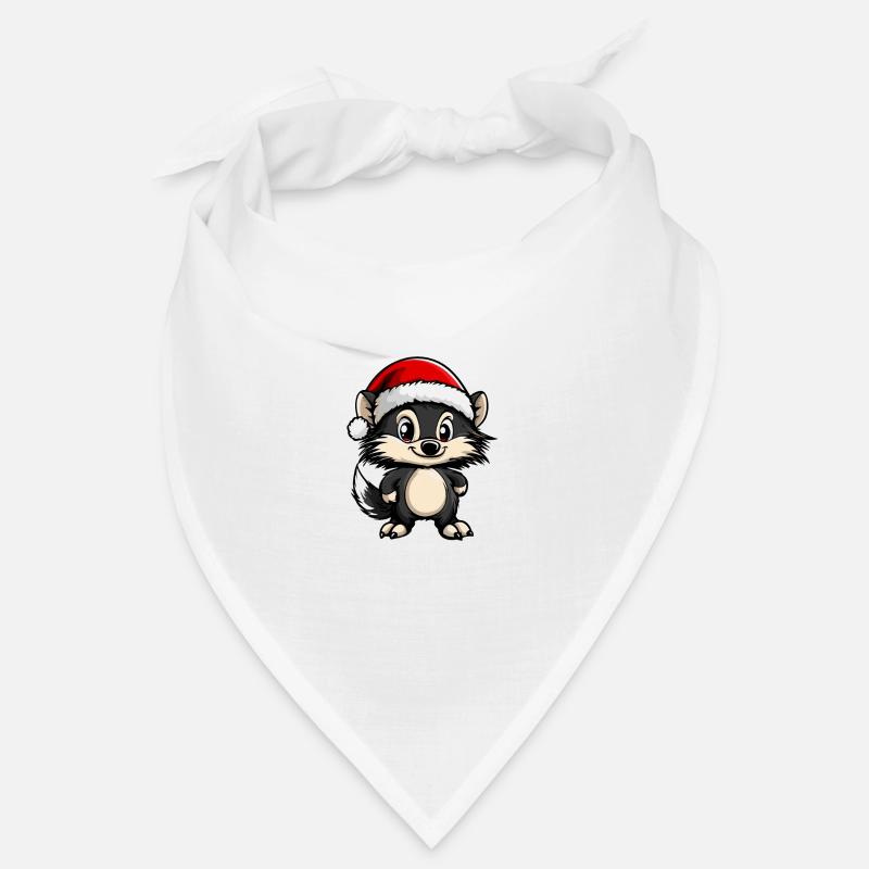 Hérisson Noël Mignon Bandana