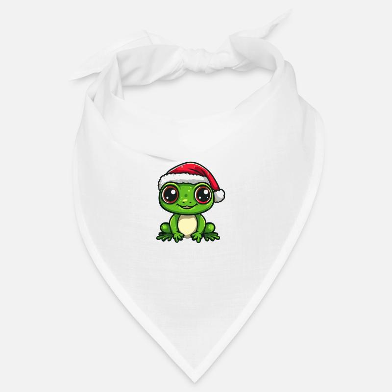 Grenouille Noël Mignon Bandana