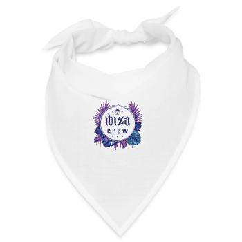Ibiza Crew Bunt - Bandana - Weiß - Vorne
