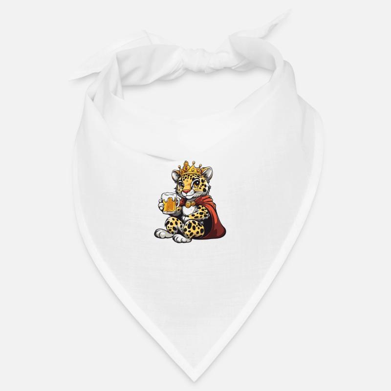 Leopard Bier Lustig Bandana