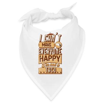 Taco - Bandana - Weiß - Vorne