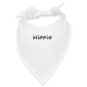 Hippie Fun - Bandana - Weiß - Vorne