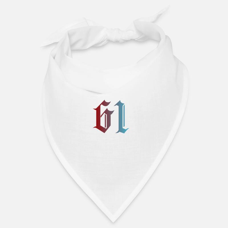 61 Trabzon Logo - Bandana - Weiß
