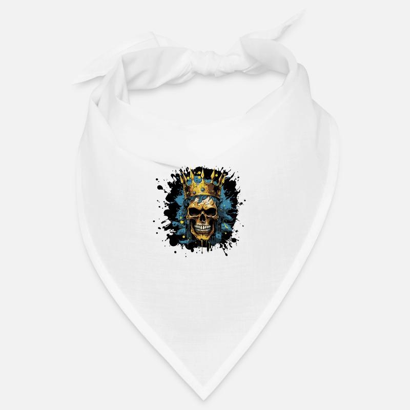 Skeleton King Crown Bandana