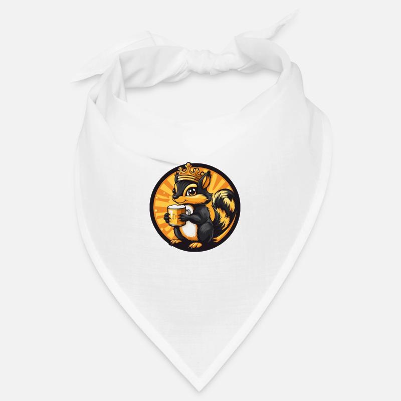 Eichhörnchen Bier Comic Bandana