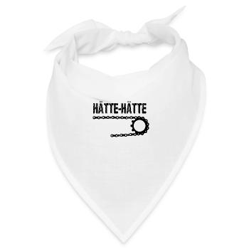 Hätte Hätte Fahrradkette - Bandana - Weiß - Vorne