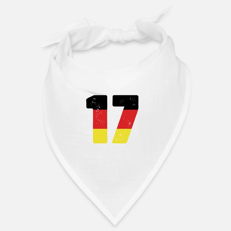 17 Number Jersey Germany Bandana